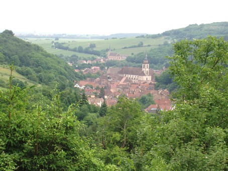 Village d'Andlau, en alsace